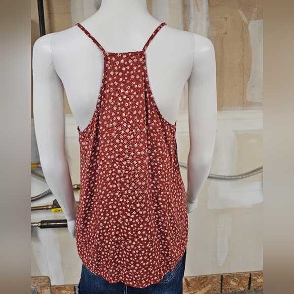 No Boundaries Racerback Style Floral Tank Size L - Picture 4 of 10